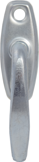 Ручка оконная Р1 65 мм сталь цвет цинк