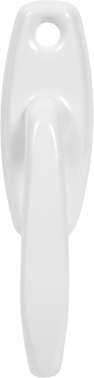 Ручка оконная Р1 65 мм сталь цвет белый