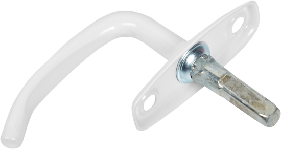 Ручка оконная Р1 65 мм сталь цвет белый