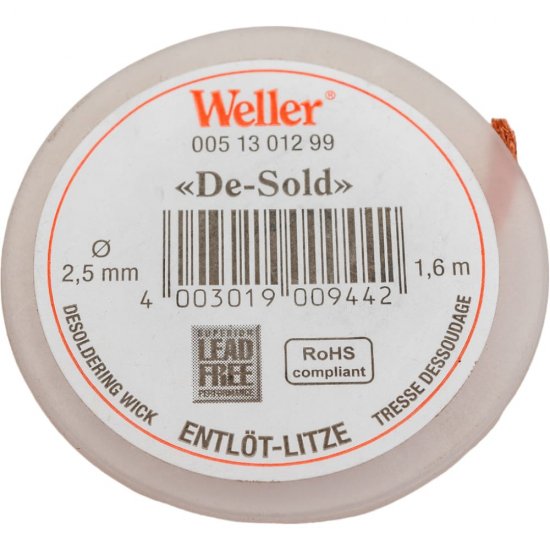 Оплетка для выпайки WELLER 51301299