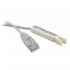 Патч-корд Hyperline PC-110-RJ45-1P-CX-1M-LSZH-GY