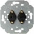 Аудиорозетка для подключения двух аудиоколонок Simon 75401-39