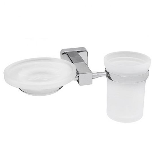 Держатель стакана и мыльницы WasserKraft Lippe K-6526