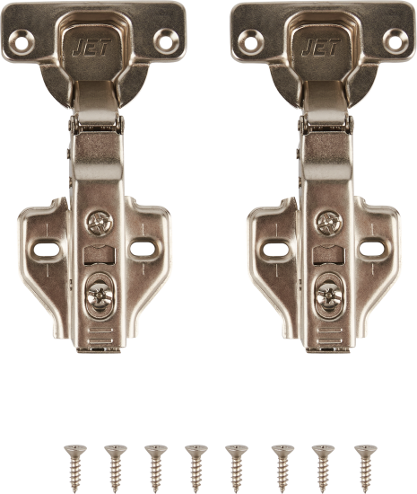 Петля мебельная накладная Jet HB340A.100, Clip-on, 35 мм, 105°