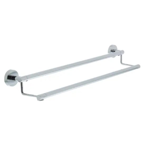 Держатель для полотенец Mr Penguin Sonata двойной цвет хром