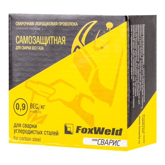 Проволока сварочная порошковая (флюсовая) E71T-GS Сварис 0.8 мм 0.9 кг