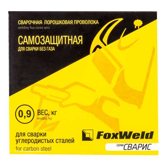 Проволока сварочная порошковая (флюсовая) E71T-GS Сварис 0.8 мм 0.9 кг