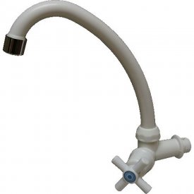 Настенный пластиковый смеситель Terma 20602 66402