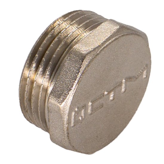 Заглушка 3/4 НР(ш) латунная