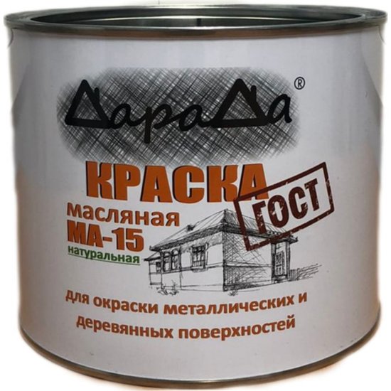 Масляная краска ДараДа МА-15