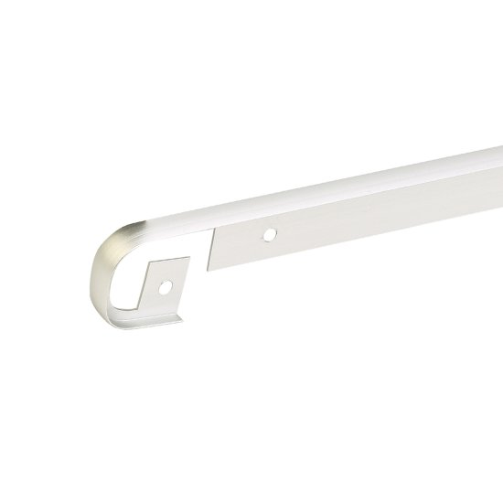 Планка соединительная Т-образная R9 60x2.8 см для столешницы 2.8 см цвет матовый хром