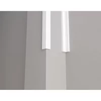 Ударопрочный влагостойкий стеновой уголок под покраску Decor-Dizayn DD803