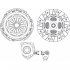 Комплект сцепления для Ford Focus III (11-) 1.6i/ Mondeo IV (07-) 1.6i TRIALLI FR 1016