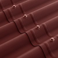Лист Ондулин Смарт DIY 760x1950 мм красный