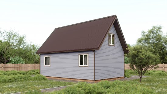 Лист Ондулин Смарт DIY 760x1950 мм коричневый