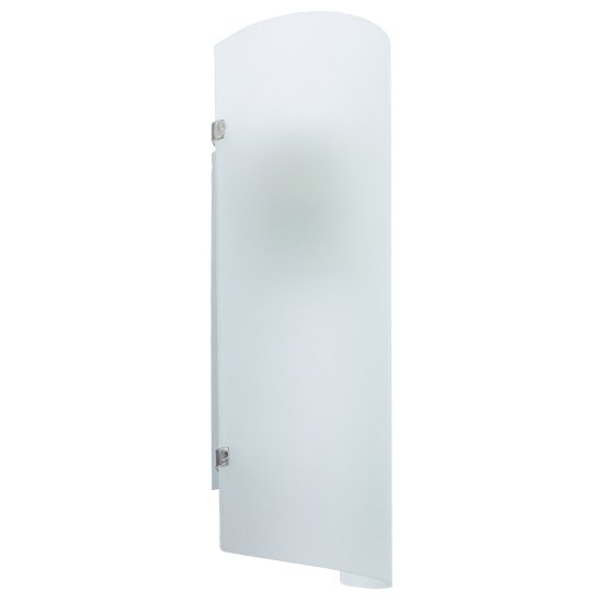 Светильник настенный Hanko 1xE27x60 Вт, стекло, цвет матовый/белый