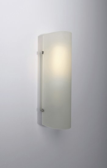 Светильник настенный Hanko 1xE27x60 Вт, стекло, цвет матовый/белый