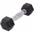 Гексагональная обрезиненная гантель Starfit DB-301