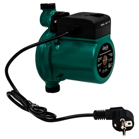 Насос повышения давления Oasis CNP 15/9 160 мм с гайками 1/2