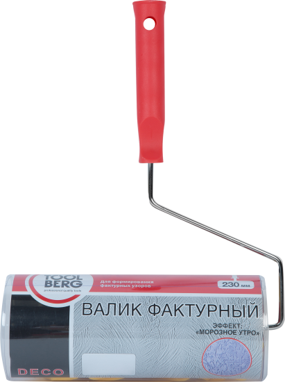 Валик фактурный Pqtools эффект Морозное утро 230 мм диаметр бюгеля 6 мм