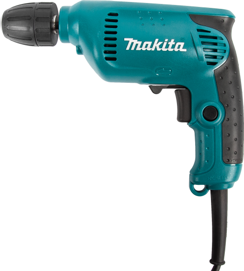 Дрель сетевая безударная Makita 6413, 450 Вт