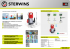 Насос погружной дренажный Sterwins CDW-3 для грязной воды, 11000 л/час