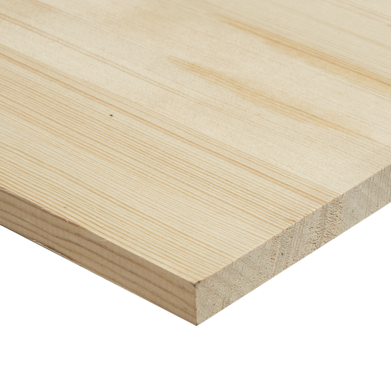Мебельный щит 2500x400x18 мм хвоя сорт A/B