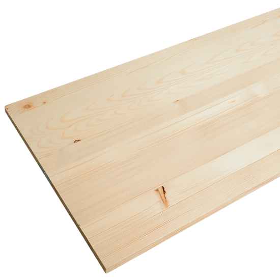 Мебельный щит 2500x400x18 мм хвоя сорт A/B