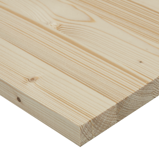 Мебельный щит 2000x600x18 мм хвоя сорт A/B