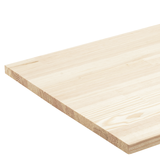 Мебельный щит 2500x600x18 мм хвоя сорт A/B