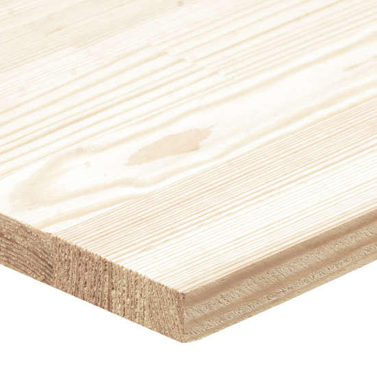 Мебельный щит 2500x600x18 мм хвоя сорт A/B