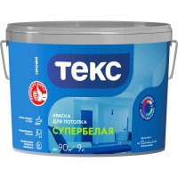 Вододисперсионная краска для потолков Текс профи