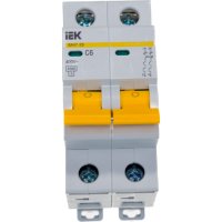 Автомат IEK ВА47-29 2п, C, 6А, 4.5кА