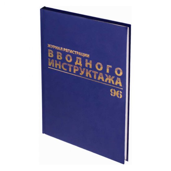 Журнал регистрации вводного инструктажа BRAUBERG 130258