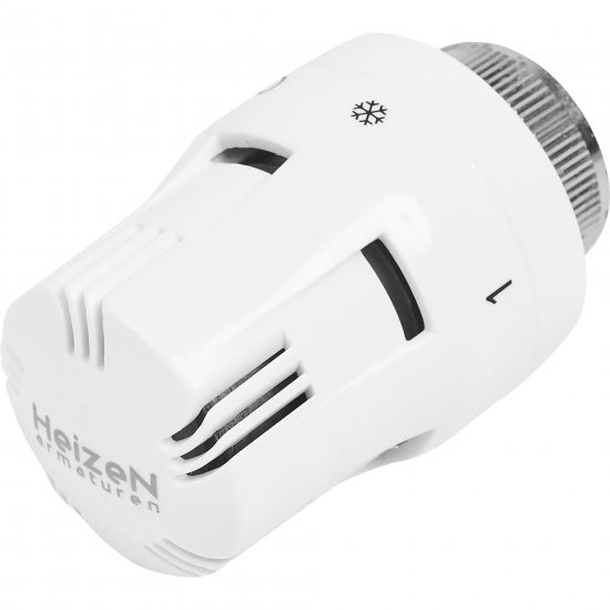 Термостатическая головка жидкостная Heizen TL-5 M30x1.5 белая