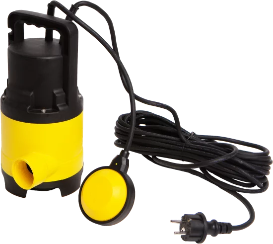 Насос погружной дренажный для грязной воды, 8000 л/час