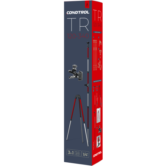 Штатив-штанга трансформер Condtrol TR120-340