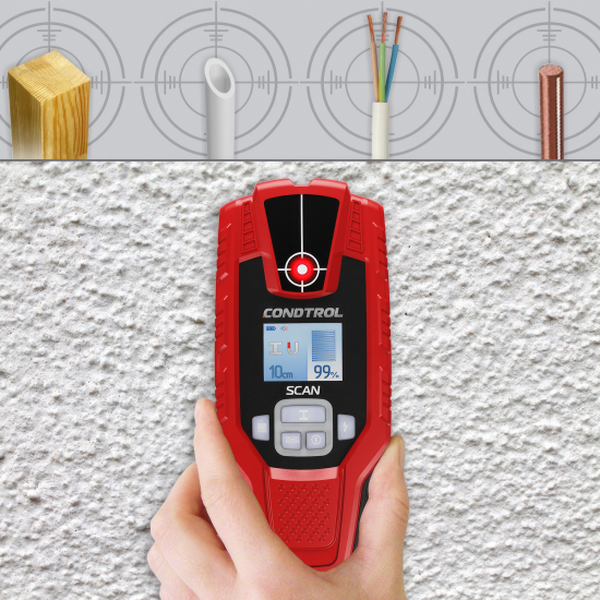 Детектор скрытой проводки и металла Condtrol Scan