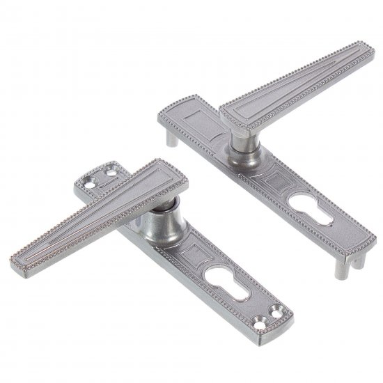 Ручки на планке без механизма ЗВ4-3.01-SN, цвет матовый никель