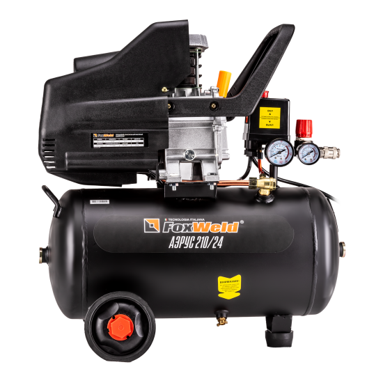 Компрессор поршневой масляный Аэрус 210/24, 24 л, 210 л/мин