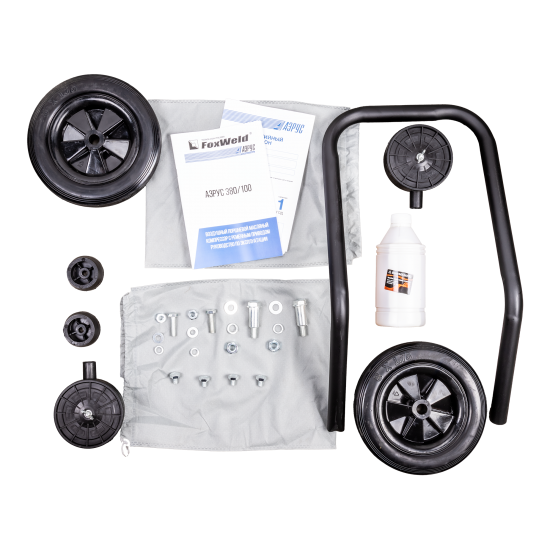 Компрессор ременной масляный Аэрус 380/100, 100 л, 380 л/мин