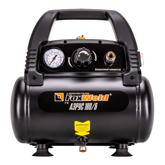 Компрессор поршневой безмасляный Аэрус 180/6, 6 л, 180 л/мин
