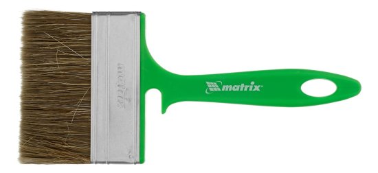 Кисть плоская 100 мм Matrix Color Line синтетическая щетина