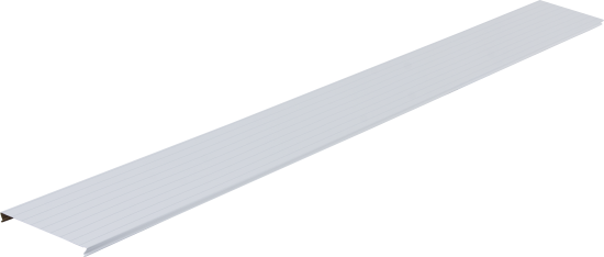 Комплект потолка Artens 1.7x1.7 м цвет жемчужно-белый с металлической полосой
