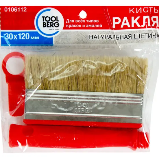 Макловица Toolberg 120x30 мм натуральная щетина