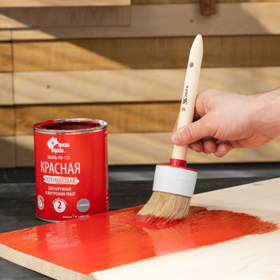 Кисть круглая MTX 55 мм натуральная щетина