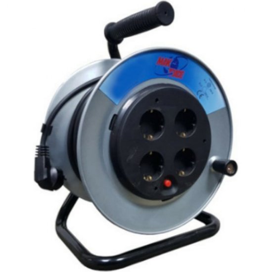 Однофазный металлический удлинитель MTG MT259А H05VV-F