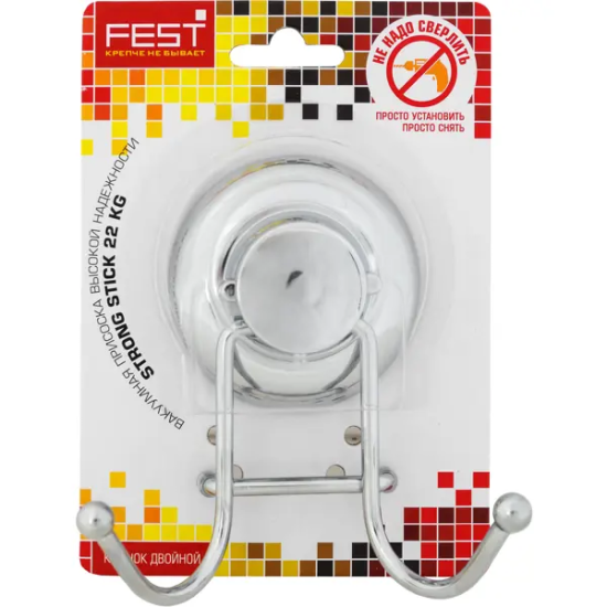 Крючок двойной Fest «Expanse» на присоске