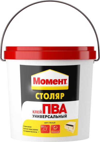 Клей ПВА Момент Столяр универсальный 3 кг