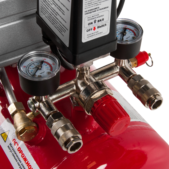 Компрессор поршневой масляный Kronwerk KD 24/200, 24 л, 198 л/мин